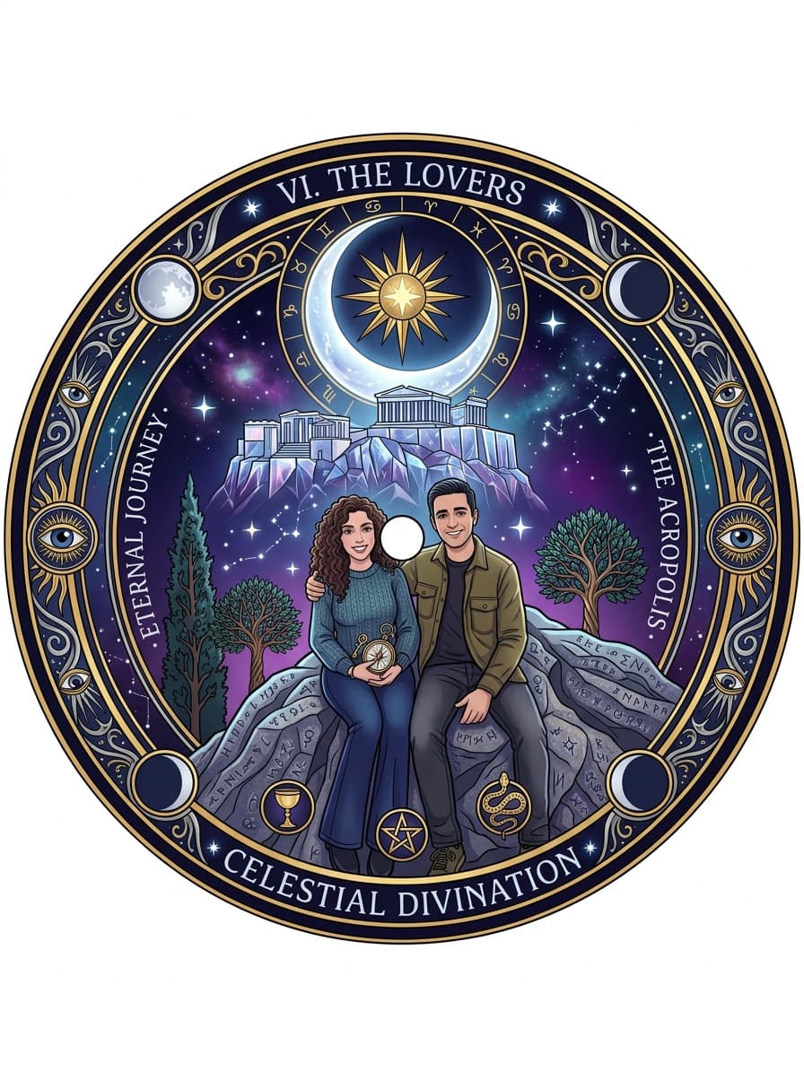 Celestial Tarot art preview